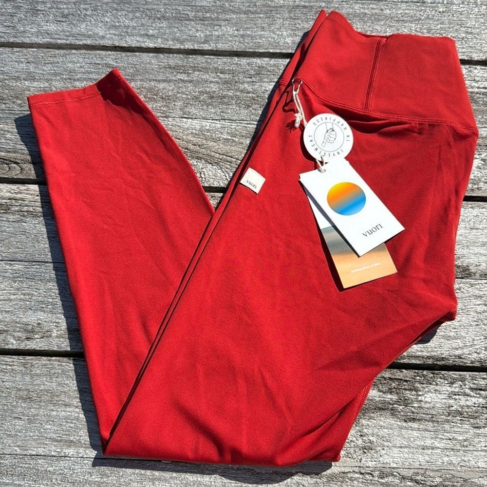Vuori Red Leggings